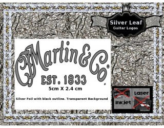 Martin & Co. Guitar Decal 140s